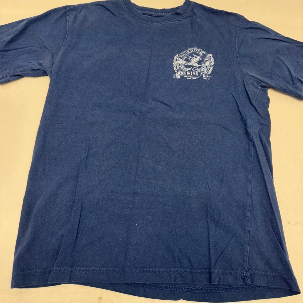 Puritan Navy Short Sleeve Tee with Graphic